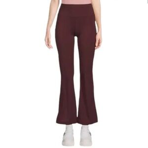Sweaty Betty Power Kick Flare Trouser Pants Umbra Red Active Women’s Size 4
